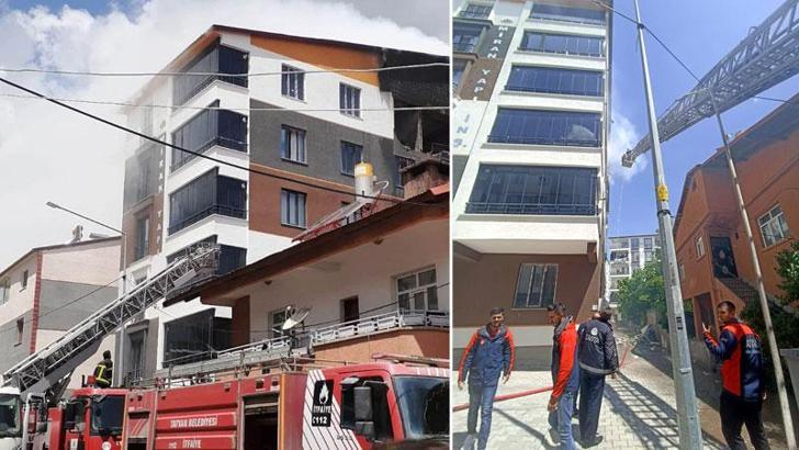 Apartman dairesinde gaz sızıntısı nedeniyle patlama:1 ölü