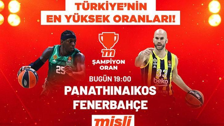 EuroLeague’de Fenerbahçe’nin Final Four heyecanı “Türkiye’nin En Yüksek Oranları” ile Misli’de!