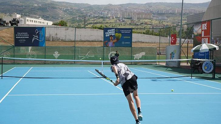Şırnak’ta Cudi Cup Tenis Turnuvası sona erdi