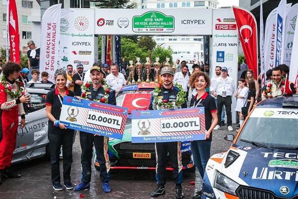 48'inci Yeşil Bursa Rallisi sona erdi