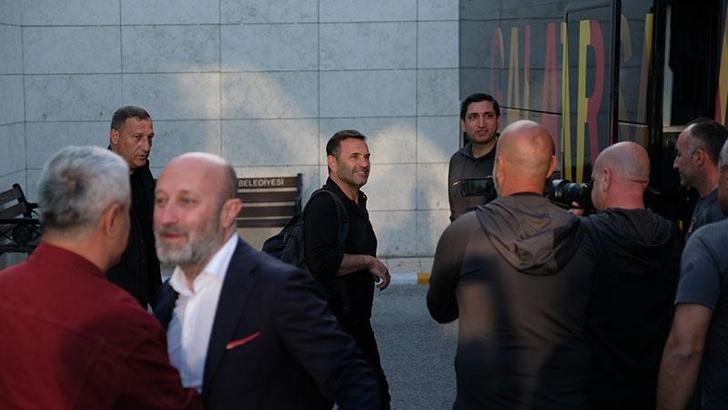 Galatasaray kafilesi, Konya'da