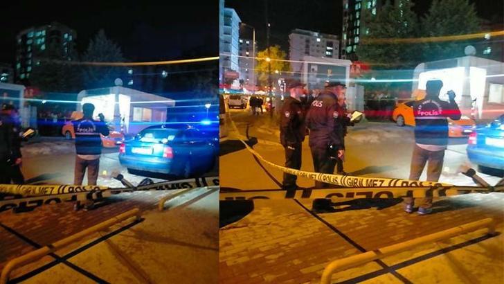 Taksi durağında çalışan husumetlisini tabancayla bacağından vurdu