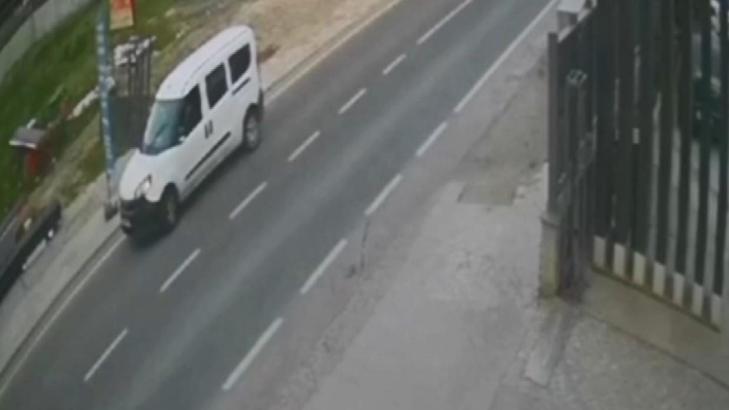 İstanbul - Çatalca'da 1 kişinin öldüğü, 3 kişinin yaralandığı kaza kamerada