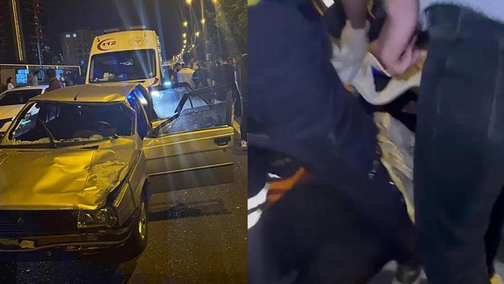 Yolun karşısına geçen İlayda’ya çarparak ağır yaralayan sürücü gözaltında