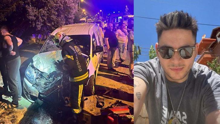 Otomobille çarpışan motosikletteki futbol hakemi Can öldü, sürücü arkadaşı yaralı