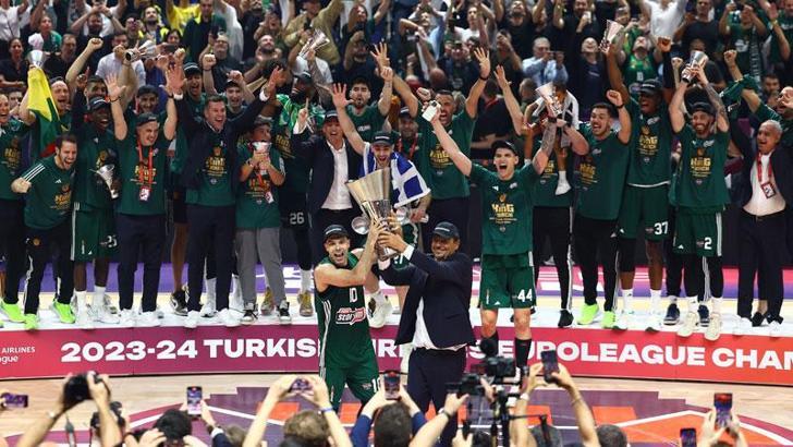 Ergin Ataman’lı Panathinaikos EuroLeague’de şampiyon