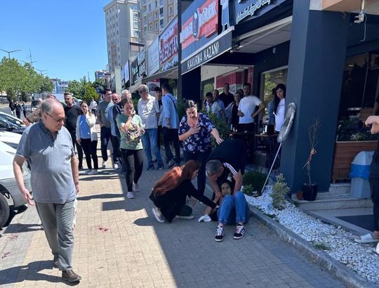 Boşanma aşamasındaki eşini tabanca ile ağır yaraladı