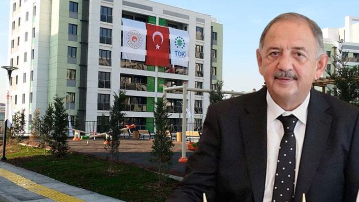 Bakan Özhaseki: TOKİ ile son 22 yılda 1 milyon 365 bin 610 sosyal konut ürettik