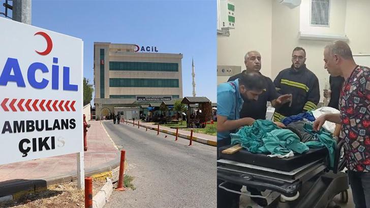 Batman'da koluna saplanan demir, ambulans helikopterle sevk edildiği Diyarbakır'da çıkarıldı