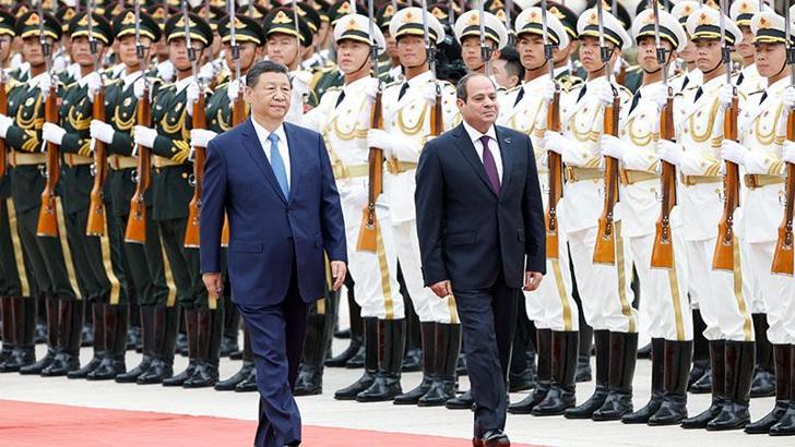 Mısır Cumhurbaşkanı Sisi, Pekin’de