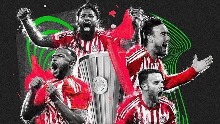 UEFA Avrupa Konferans Ligi şampiyonu Olympiacos oldu