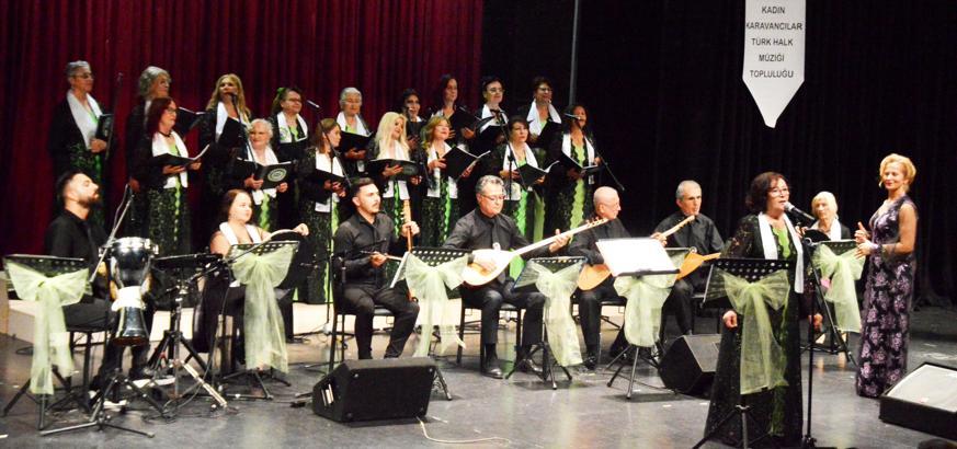 Karavancılardan türkü gecesi