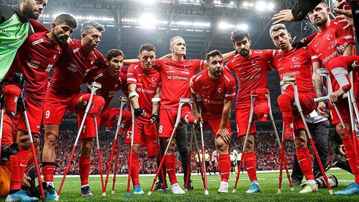 Ampute Milli Futbol Takımı'nda hedef, üst üste 3'üncü Avrupa şampiyonluğu