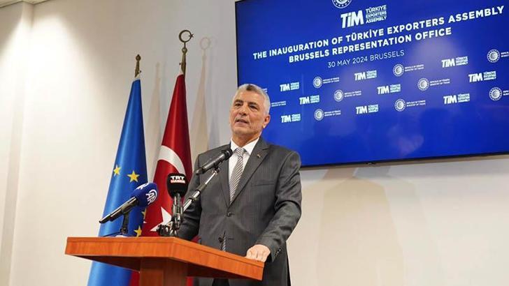 Bakan Bolat, Belçika’da Avrupalı iş insanlarıyla görüştü