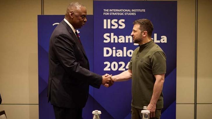 Zelenski, ABD Savunma Bakanı Austin ile görüştü