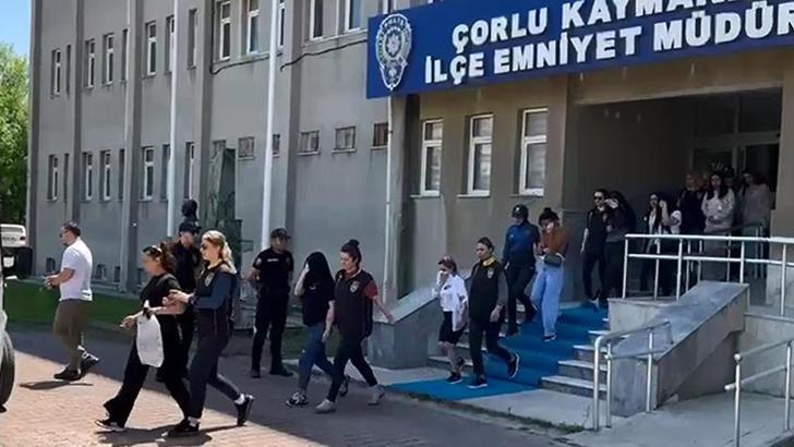 Rezidansa fuhuş operasyonu; 2 şüpheli yakalandı, 9 kadın kurtarıldı