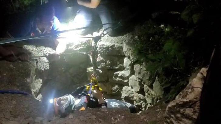 Bastığı tahtanın kırılmasıyla 25 metrelik kuyuya düşen kadın öldü