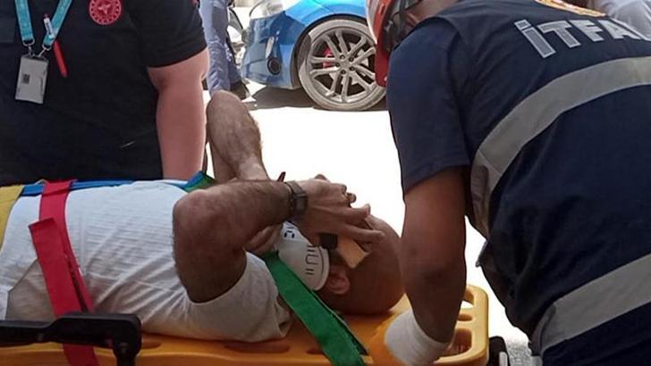 Birlikte olduğu kadının, dini nikahla yaşadığı kişiden kaçarken 3'üncü kat balkonundan atladı