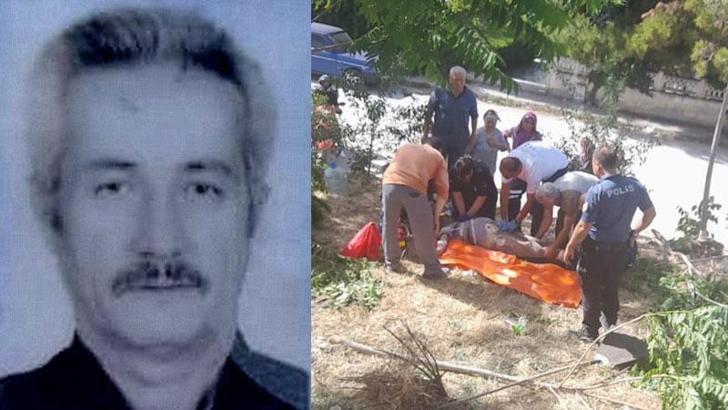 Yangını söndürürken kalp krizi geçirip öldü