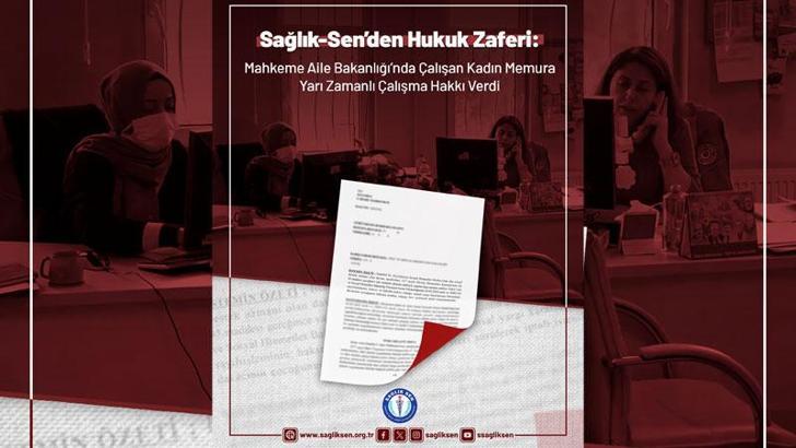 Çalışan kadın memura yarı zamanlı çalışma hakkı verildi