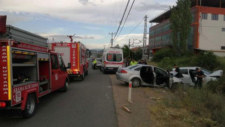 Malatya'da kaza: 1 ölü, 4 yaralı