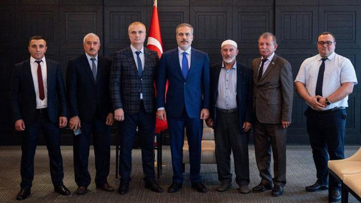 Bakan Fidan, Rusya’da Ahıska Türkü temsilcileriyle bir araya geldi