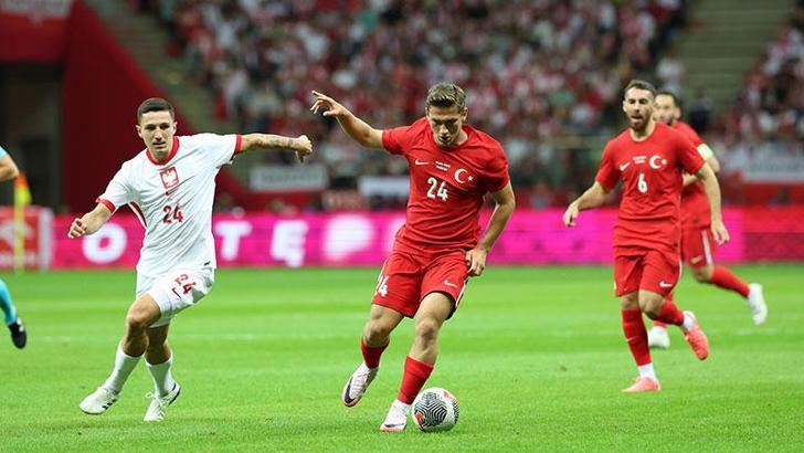A Milli Futbol Takımı, hazırlık maçında Polonya'ya 2-1 mağlup oldu
