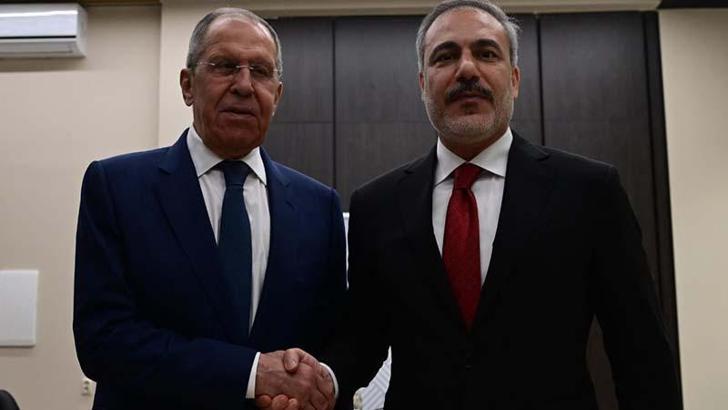 Bakan Fidan, Rusya Dışişleri Bakanı Lavrov ile görüştü