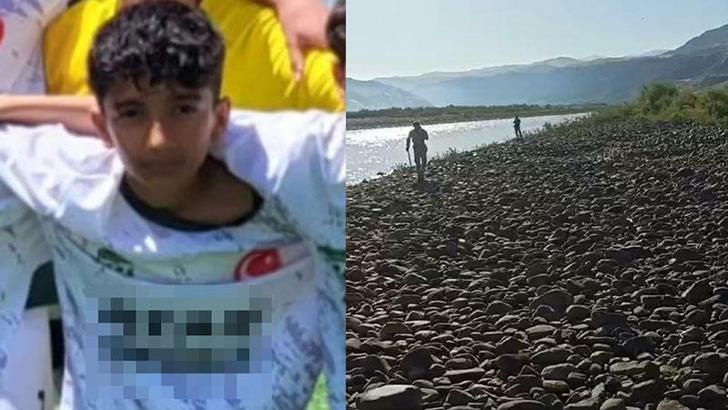 Murat Nehri'nde kaybolan Burak'ı arama çalışmaları 5'inci gününde