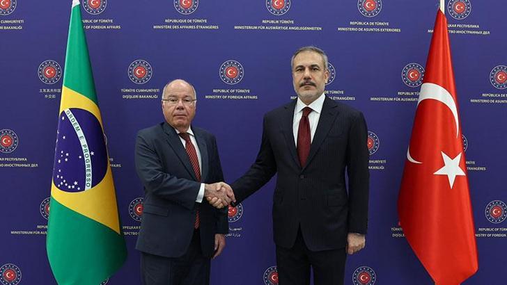 Bakan Fidan: Gazze konusunda Brezilya'yla büyük oranda aynı hassasiyetleri paylaşıyoruz
