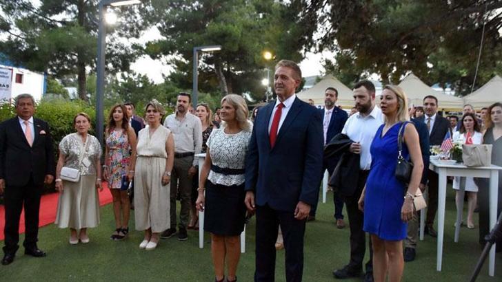 ABD'nin 248'inci Bağımsızlık Günü için İzmir'de resepsiyon