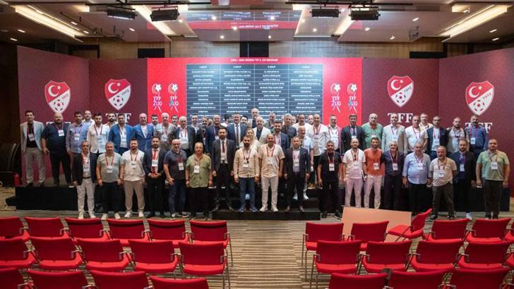 TFF 2. Lig ve TFF 3. Lig'de grup kuraları çekildi