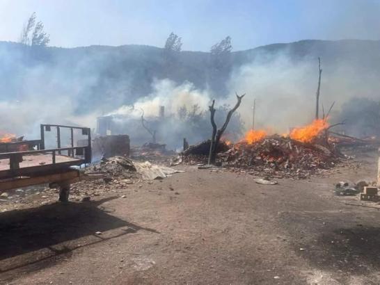 Kastamonu'da köyde çıkan yangında 12 ev kullanılamaz hale geldi