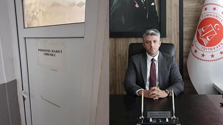 Tuvalet kriziyle gündeme geldi; artık başsavcı değil
