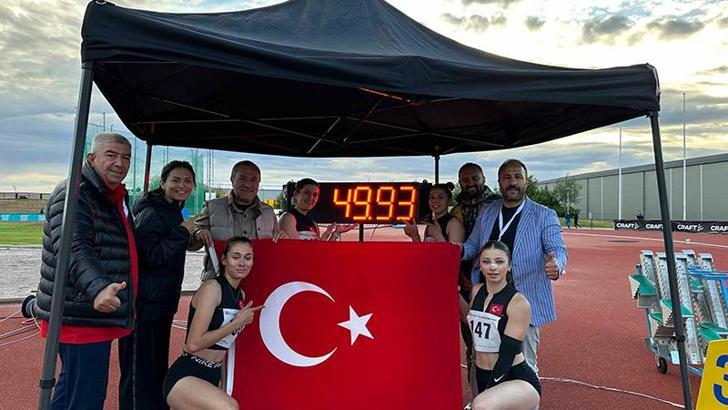 Özel Sporcular, dünya rekoru kırarak Avrupa şampiyonu oldu