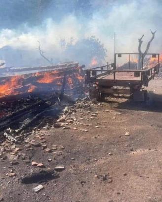 Kastamonu'da 11 evin yandığı köyde, 1 yıl önce de 1 ev ve 3 samanlık yanmış