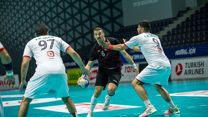 A Milli Erkek Hentbol Takımı, İran ile oynadığı ikinci maçı da kazandı