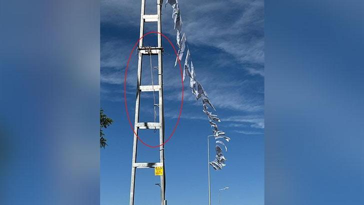 Kurban pazarında zabıta ile tartışıp kendini astı, çevredekiler kurtardı