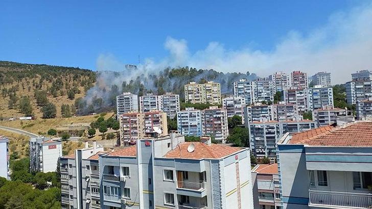 BUCA'DA DA ORMANDAN DUMANLAR YÜKSELDİ