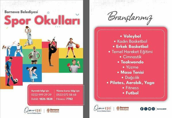 Bornova'da yaz spor okulu kayıtları başlıyor