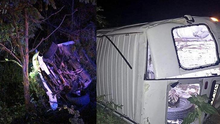 Otomobille minibüs çarpıştı: 2’si çocuk, 15 yaralı