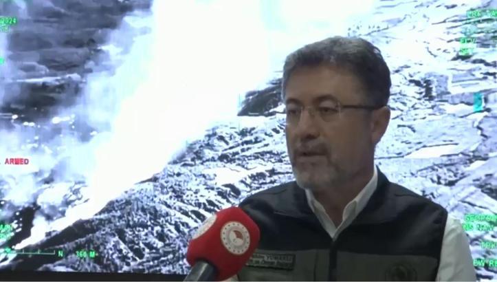 Çanakkale'de orman yangını (6)