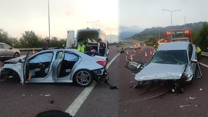 Bursa'da otoyolda kaza: 2 ölü, 6 yaralı - Son Dakika Gündem Haberleri