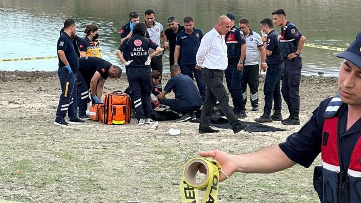 Ankara'da serinlemek için baraj gölüne giren 2'si kardeş 3 kişi, boğuldu