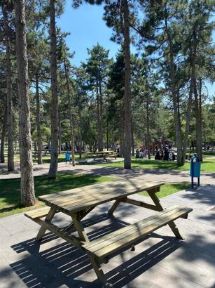 Beştepeler Mesire Alanı'nda yenileme çalışmaları