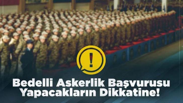 MSB'den 'bedelli askerlik' açıklaması