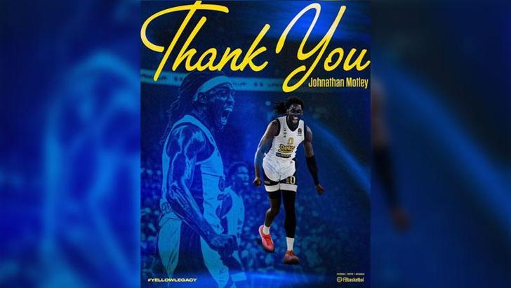 Fenerbahçe Beko, Johnathan Motley’e veda etti