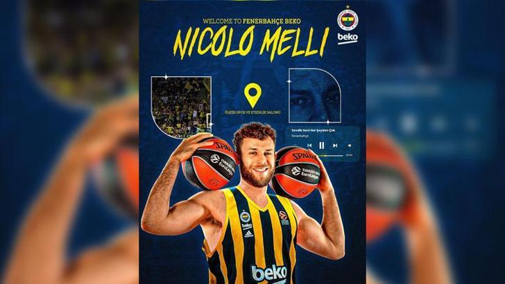 Fenerbahçe Beko, Nicolo Melli'yi kadrosuna kattı