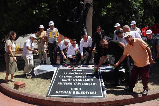 Ceyhan depremi 26'ncı yılında anıldı
