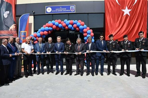 Salihli'de Jandarma Asayiş Noktası törenle hizmete girdi
